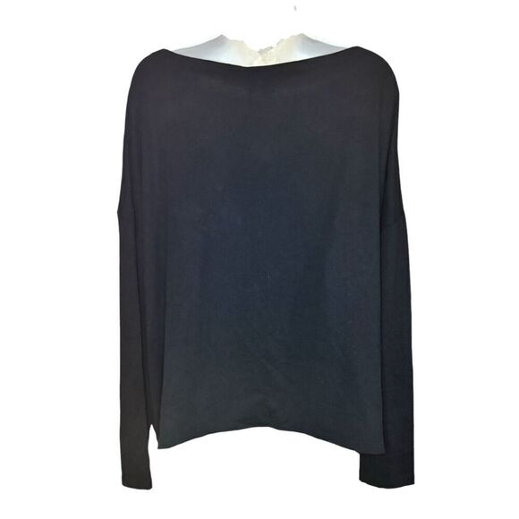 AllSaints Rita T-Shirt in Black NWT Size Medium - Picture 7 of 9